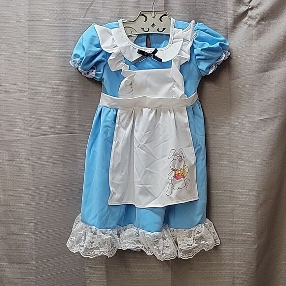 California Costume Todder Lil  Alice Costume Medium 3-4 - Picture 2 of 7